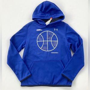 NWT Under Armour Blue Basketball Hoodie